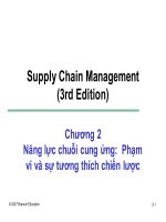 bài giảng quản trị chuỗi cung ứng