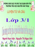 Từ ngữ về thể thao - dấu phẩy