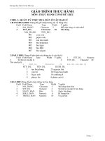 Bài tập thực hành cở sở dữ liệu