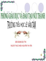 Luyện từ và câu 5. Bài: Mở rộng vốn từ: TRUYỀN THỐNG