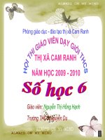 bội và ước của số nguyên