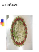 bai 19 : trộn dầu giấm rau  xà lách