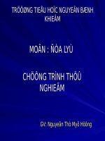 Địa lý 4 -Hoa Đà Lạt