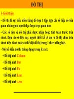 Bài 6 : Đồ thị trong Excel