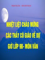 Ánh trăng - Ngử văn 9