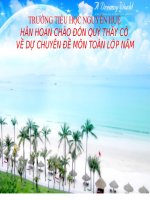 Ôn tập Phân số