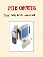 Unit 15 Computers- Period 92 ENGLISH 8-du thi