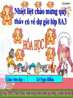 Bài 21. Tính theo công thức hóa học