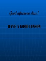 anh 8 unit11 -lesson 1- getting started