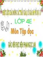 Bài: Bé xuôi Sông La