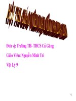 Sự nhiễm từ của sắt thép