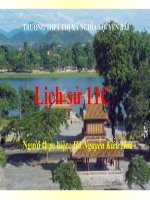 Bài 21. Phong trào Cần Vương. 11C.T2