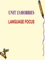 Unit 13 Language focus -11.ppt
