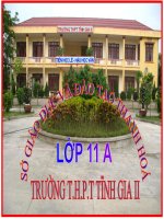 SINH SẢN HỮU TÍNH Ở ĐỘNG VẬT