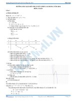 Hướng dẫn giải đề thi cao đẳng 2014 môn toán khối a,b