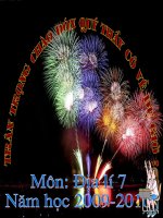 Bài 45 - KTế trung và nam mỹ - nhất tỉnh