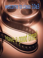 Unit 13 : Film and cinema