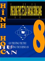 HH8-Tiết 51:ỨNG DỤNG TAM GIÁC ĐỒNG DẠNG