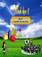 Trung Điểm Của Đoạn Thẳng