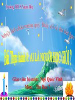 bai thuc hanh 8 ai la nguoi hoc gioi