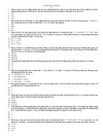 chuyên đề về dao động học