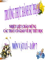 bài ôn tập vật lý 7