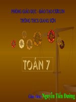 tiet 58 cộng trừ đa thức