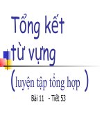 Tong ket ve tu