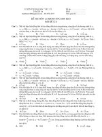 9 bài tập tổng hợp dao động khó