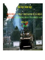 Bài 23.Khôi phục MB, giải phóng MN (tiết 2)