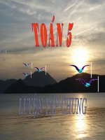 BÀI 137 LUYỆN TẬP CHUNG(chuyển động ngược chiều)