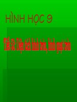 Diện tích hình tròn- hình quạt tròn