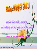 Định lý về dấu tam thức bậc hai