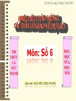 tiết 41: Tập hợp số nguyên