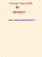 Bài: Thương mại và dịch vụ