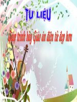 Hình ảnh giúp soạn GA đẹp hơn