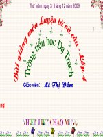 Mo rong von tu:Do choi - tro choi