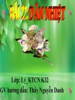 bai22: dẫn nhiệt