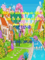 bai hoc duong doi dau tien