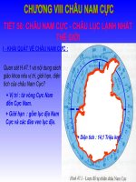 Tiet 56: Chau nam cuc - Chau luc lanh nhat the gioi