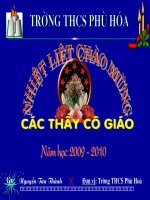 Tiet 58. Luyen tap cong, tru da thuc