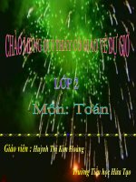 Toán 2-Bảng nhân 5