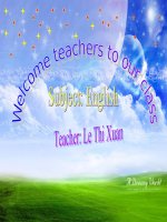 Unit 10 SB 1,2,3 - lop 4