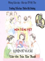 Luyện từ và câu: Chủ ngữ trong câu kể Ai làm gì?