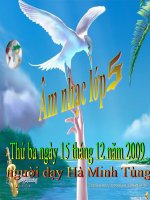 Âm nhac bai hat tu chon