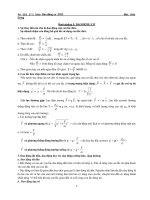 Bài tập chọn lọc dao động cơ