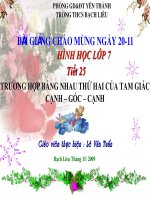 trường hợp bằng nhau thứ hai của tam giác