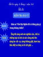 T.Đ: BÈ XUÔI SÔNG LA(TUẦ 21)