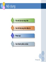 Bài giảng CNTT và truyền thông (tập huấn)