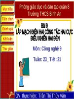 lap mach den cau thang